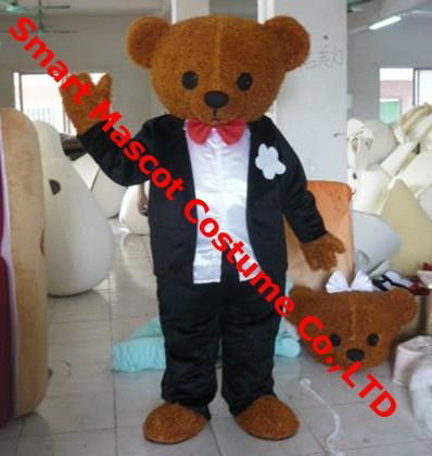 wedding teddy bear mascot costume for adult 2