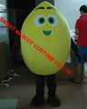 Lemon mascot costume adult Lemon costume