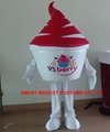 ice cream mascot costume adult
