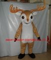 deer mascot costume reindeer adult costume