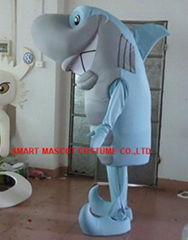 shark mascot costume