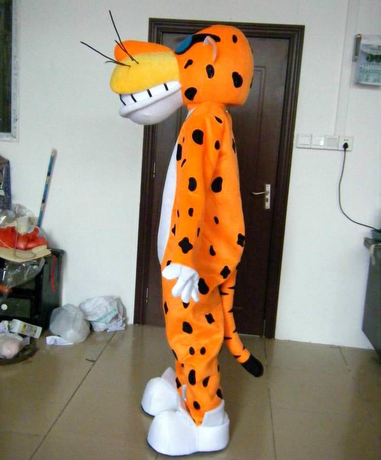 Cheetos Leopard mascot costume sm 757D (China Manufacturer