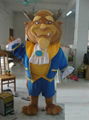 beauty and the beast mascot costume