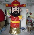 Chinese Mammon mascot costume