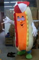 hot dog mascot costume