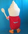 adult ice cream costume custom mascot costume