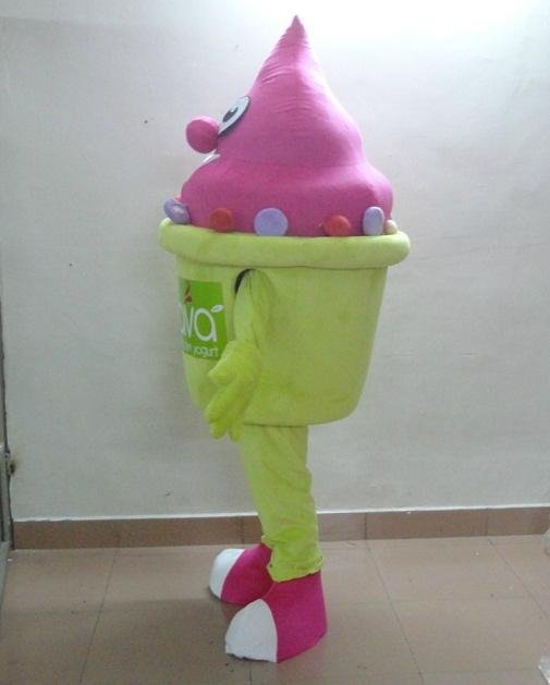 adult yogurt mascot costume 2