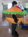 hamburger mascot costume adult hamburger costume