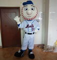 citi field Mr.met mascot costume