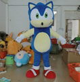 sonic the hedgehog mascot costume