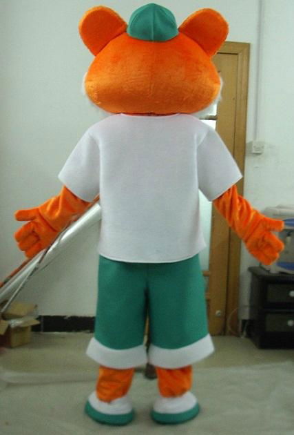 adult fox mascot costume 4