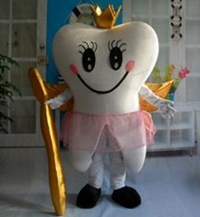 adult tooth mascot costume