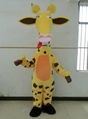 Madagascar giraffe mascot costume adult