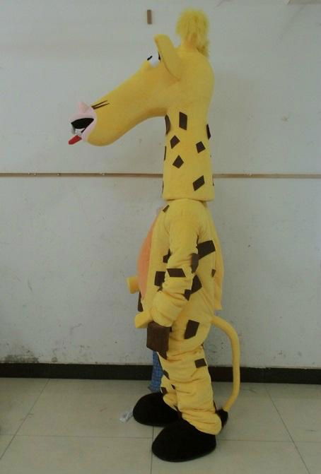 Madagascar giraffe mascot costume adult giraffe costume 2