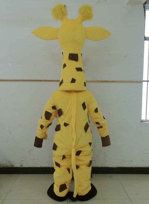 Madagascar giraffe mascot costume adult giraffe costume 3
