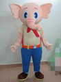 adult Elephant boy&girl mascot costume