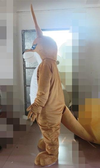 adult kangaroo mascot costume 2