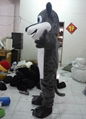 adult wolf mascot costume wolf costume 2