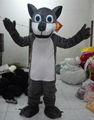 adult wolf mascot costume wolf costume