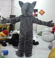 adult wolf mascot costume wolf costume 3