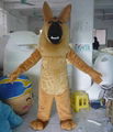 wolf mascot costume for adult wolf