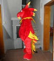 adult phoenix mascot costume