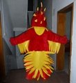 adult phoenix mascot costume