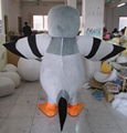 grey pigeon mascot costume adult pigeon costume