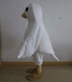 adult pigeon dove mascot costume