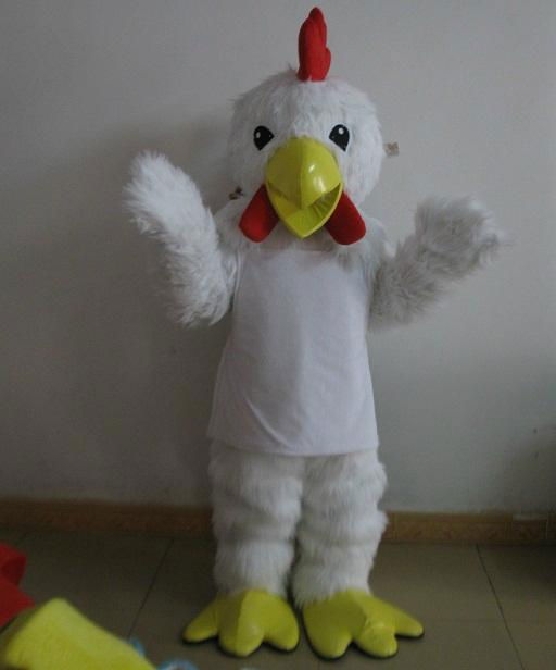 adult chicken mascot costume