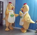 adult chicken mascot costume