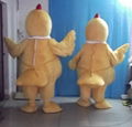 adult chicken mascot costume