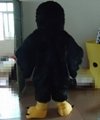 black bird mascot costume adult crow costume