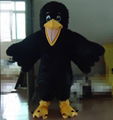 black bird mascot costume adult crow costume