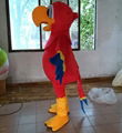 adult parrot mascot costume