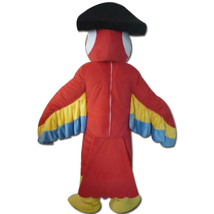 pirate parrot mascot costume adult pirate parrot mascot outfits 3