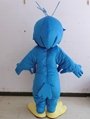 blue bird mascot costume adult bird costume