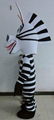 Madagascar zebra mascot costume adult zebra costume