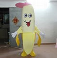 adult banana mascot costume banana costume