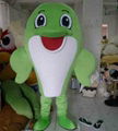 green dolphin mascot costume adult dolphin costume