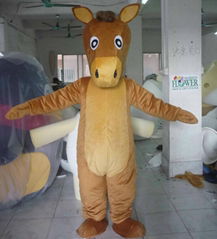 horse mascot costume adult horse costume