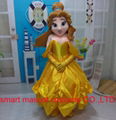 beauty and the beast mascot costume 2