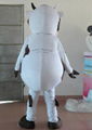 cow mascot costume adult cow mascot