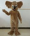 brown koala mascot costume adult koala costume