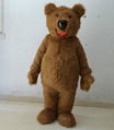 brown bear mascot costume adult bear costume