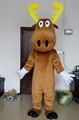 adult Christmas moose mascot costume