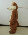 adult squirrel mascot costume