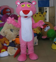 pink panther mascot costume