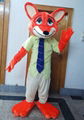 Zootopia fox Nick Wilde mascot costume