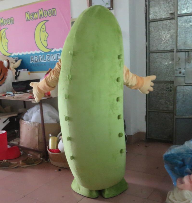 cucumber mascot costume adult plant mascot costume custom 4